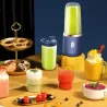 Multifunctionele blender met 6 messen - sapcentrifuge / smoothiemaker / ijsbreker - USBDrinkwaren