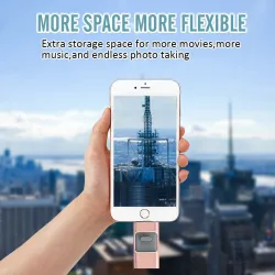 OTG-microflashdrive voor twee doeleinden - USB 3.0 - voor iPhone / AndroidAccessoires