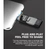 OTG-microflashdrive voor twee doeleinden - USB 3.0 - voor iPhone / AndroidAccessoires