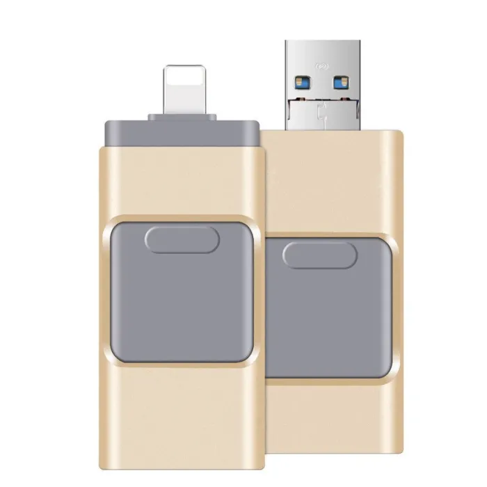 OTG-microflashdrive voor twee doeleinden - USB 3.0 - voor iPhone / AndroidAccessoires