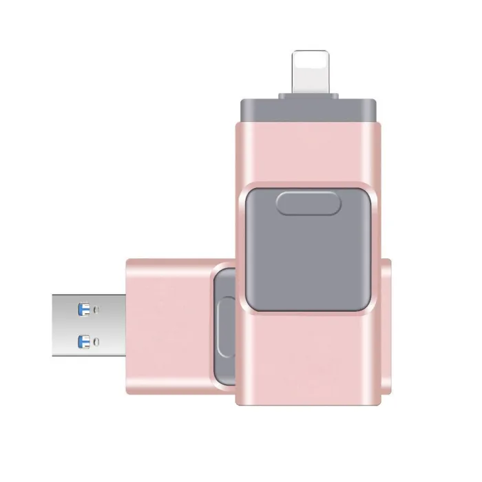 OTG-microflashdrive voor twee doeleinden - USB 3.0 - voor iPhone / AndroidAccessoires