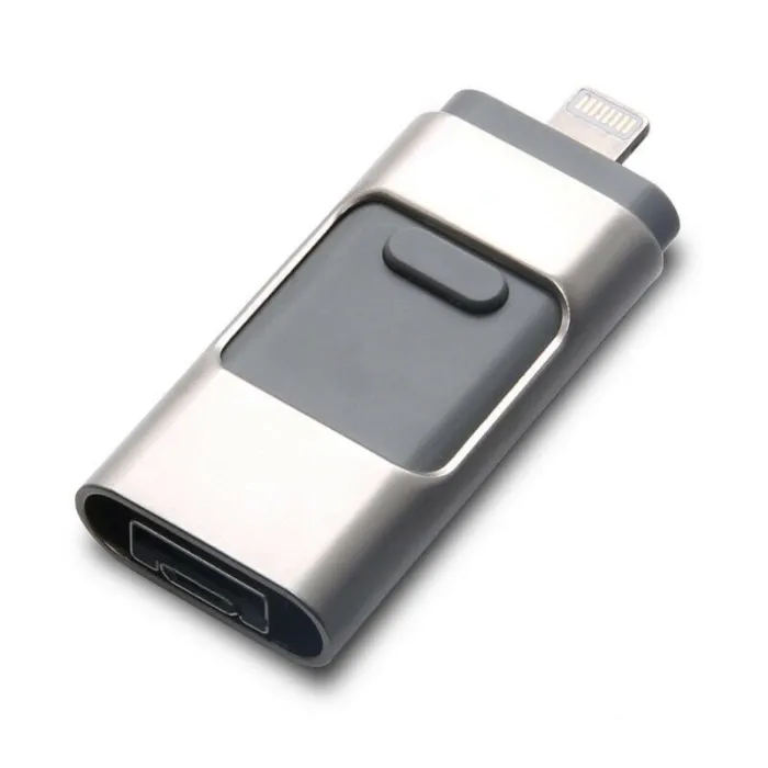 OTG-microflashdrive voor twee doeleinden - USB 3.0 - voor iPhone / AndroidAccessoires