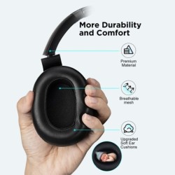 COWIN E9 - draadloze Bluetooth hoofdtelefoon - met microfoon - hybride actieve ruisonderdrukkingOor- & hoofdtelefoons