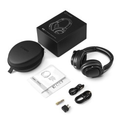 COWIN E9 - draadloze Bluetooth hoofdtelefoon - met microfoon - hybride actieve ruisonderdrukkingOor- & hoofdtelefoons