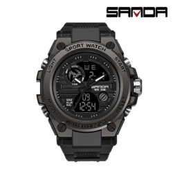 SANDA - sport Quartz horloge - lichtgevend - waterdichtHorloges