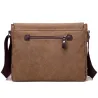 Rectangular shoulder canvas bagBags