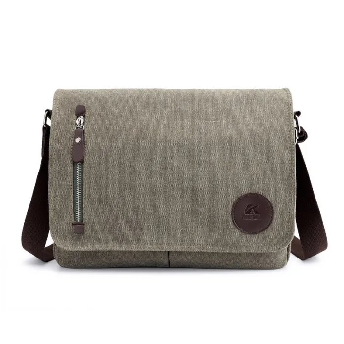 Rectangular shoulder canvas bagBags
