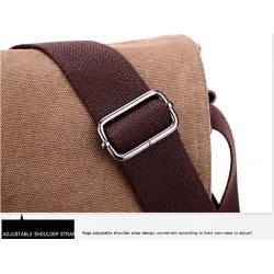 Rectangular shoulder canvas bagBags