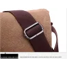 Rectangular shoulder canvas bagBags