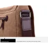 Rectangular shoulder canvas bagBags