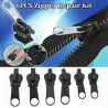 Universele instant zipper - 6 stuksTextiel