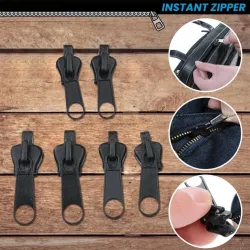 Universele instant zipper - 6 stuksTextiel
