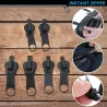 Universele instant zipper - 6 stuksTextiel