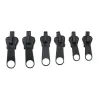 Universele instant zipper - 6 stuksTextiel