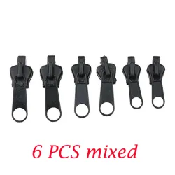 Universele instant zipper - 6 stuksTextiel