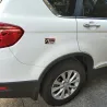 Grappige autosticker - Waarschuwing in machinesStickers