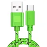 Nylon braided cable - data / sync / fast charging - USB Type CCables