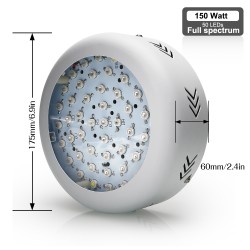 Pflanzenwachstumslicht – LED – UFO-Lampe – Vollspektrum – Hydrokultur – 150 W