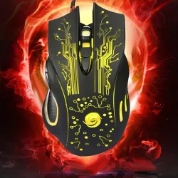 Optisch bedrade gamingmuis - USB - LED - 3200DPIMuizen