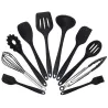 Siliconen keukengerei - non-stick - 10 stuksBestek