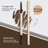 Colored eyebrow pencil - double head with brushEyes