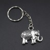 Vintage silberner Elefant - Schlüsselanhänger