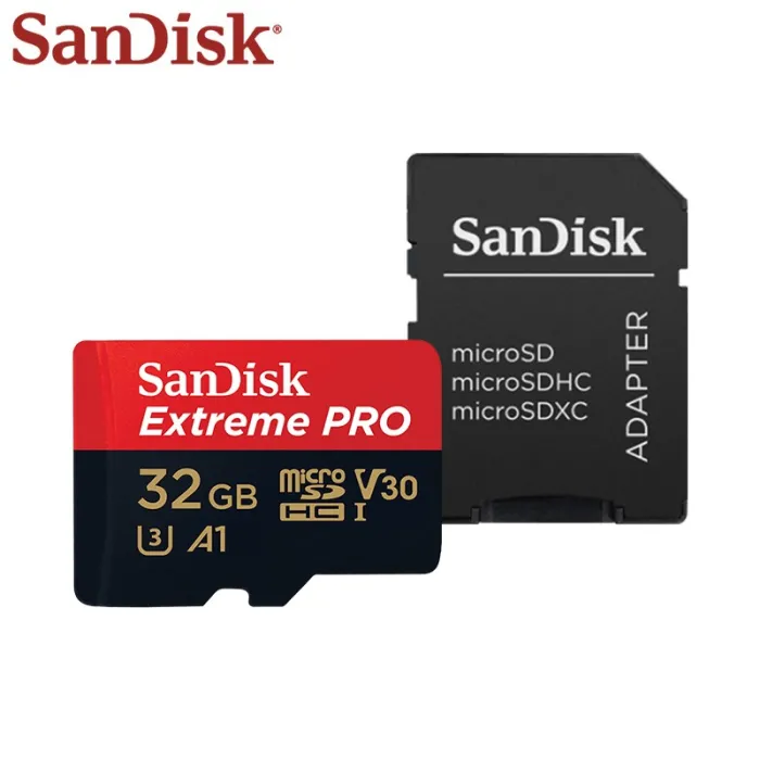Originele Sandisk Extreme Pro - micro TF kaart - 170MB/s A2 V30 U3 - geheugenkaart met SD adapterGeheugen & opslag
