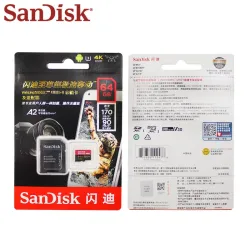 Originele Sandisk Extreme Pro - micro TF kaart - 170MB/s A2 V30 U3 - geheugenkaart met SD adapterGeheugen & opslag