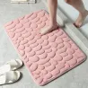 Zachte badkamermat - antislip - reliëfontwerpTapijten
