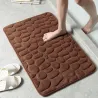 Zachte badkamermat - antislip - reliëfontwerpTapijten