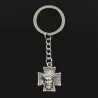 Kruis met Jezus - metalen sleutelhangerSleutelhangers