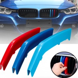 Kidney grill covers - for BMW 3 series F30 - M style - 3 piecesGrilles