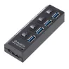 4-poorts HUB - USB 3.0 - splitterHubs