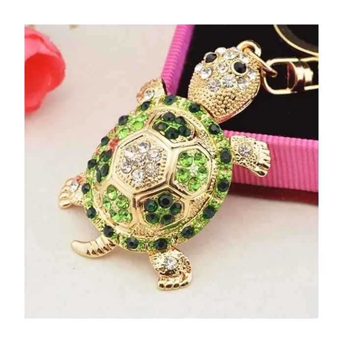 Crystal turtle - keychainKeyrings
