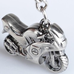 Schlüsselanhänger aus Metall mit Motorrad