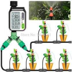 Regensensor – Bewässerungs-Timer – elektronischer/automatischer Gartensprinkler – LCD-Bildschirm