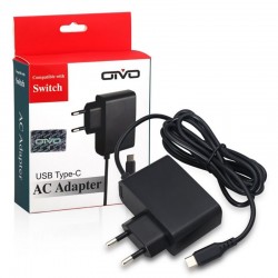 ABS 2.4A AC adapter - charger for Nintendo Switch NS - EU plugSwitch