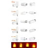 Flame fire effect light - LED bulbE14