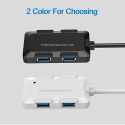 HUB met 4 poorten - USB 3.0 - 5GbpsHubs