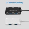 HUB met 4 poorten - USB 3.0 - 5GbpsHubs