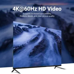 HDMI 60M extender - signaalversterker - USB 2.0 - 4K@60HzNetwerk