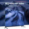 HDMI 60M extender - signaalversterker - USB 2.0 - 4K@60HzNetwerk