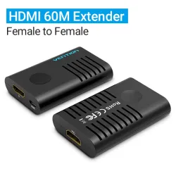 HDMI 60M extender - signaalversterker - USB 2.0 - 4K@60HzNetwerk