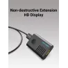 HDMI 60M extender - signaalversterker - USB 2.0 - 4K@60HzNetwerk