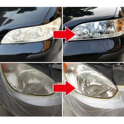 Car headlight repair fluid - scratch remover / polishing - 20 mlCar wash