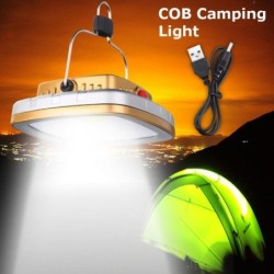 COB LED Campingleuchte - Solarlaterne - mit Aufhängehaken