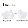 Height increase shoe insoles - silicone gel pads - insole sock - heel / ankle protectionFeet