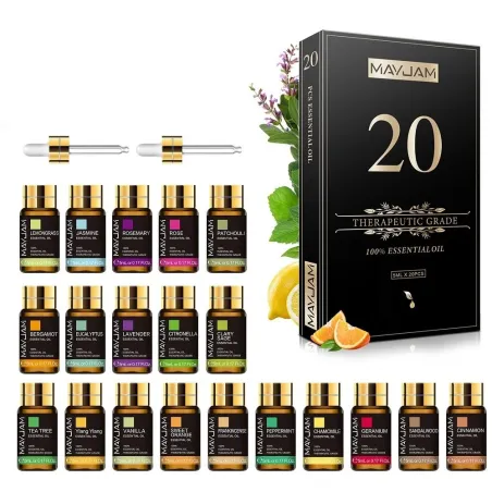 Essentials oils - for diffusers / aromatherapy / bath / massage - 20 pieces - 5mlHumidifiers