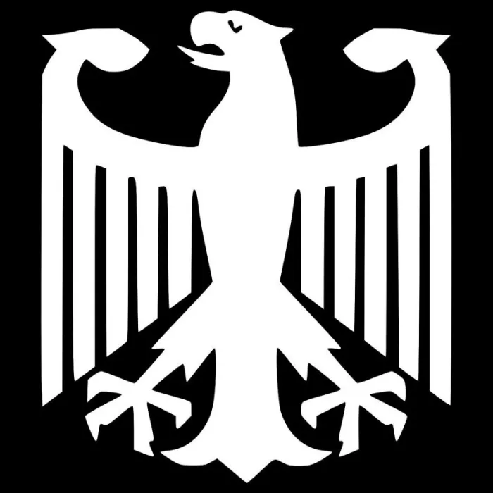 Duitse Adelaar - vinyl autostickerStickers