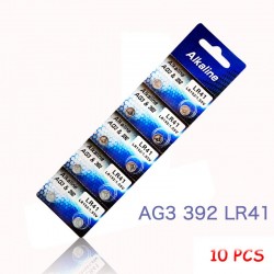 AG3 LR41 192 L736 392 SR736 V36A – Knopfzellen-Li-Ionen-Batterien – 10 Stück